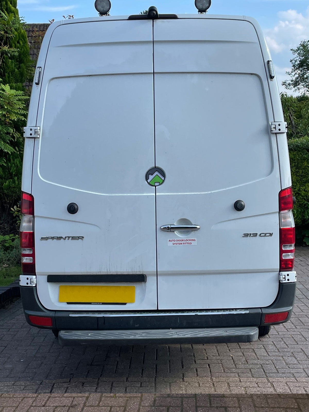 Custom Rear Door Emblem for Mercedes Sprinter & Vw Crafter Vans - Badge - Direct Fit, Easy Install