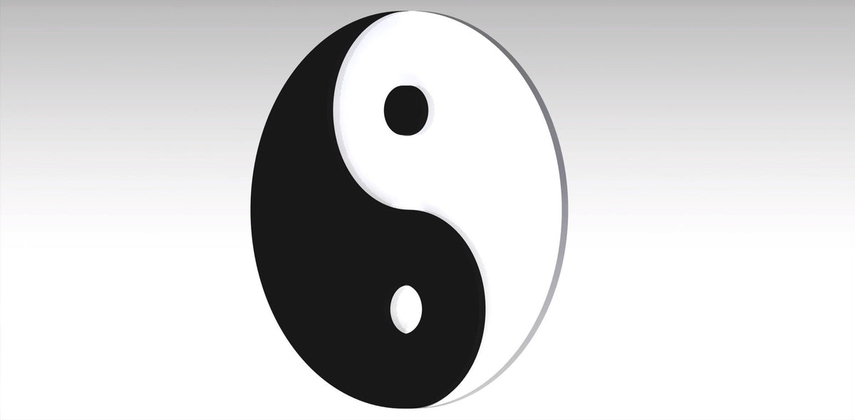 Yin Yang Badge Sprinter/Crafter 06-24 3D Printed, VW, Camper, Conversion, Work Van, Commercial, Lifestyle, Unique, Peace, Mercedes