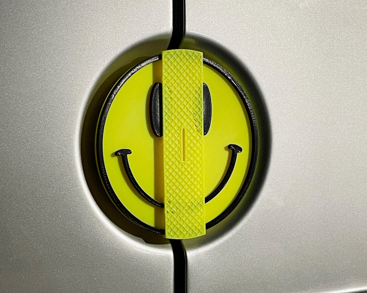 Smiley Face Rear Door Split Emblem for Mercedes Sprinter & VW Crafter - Badge for Tyre Carrier - Direct Fit