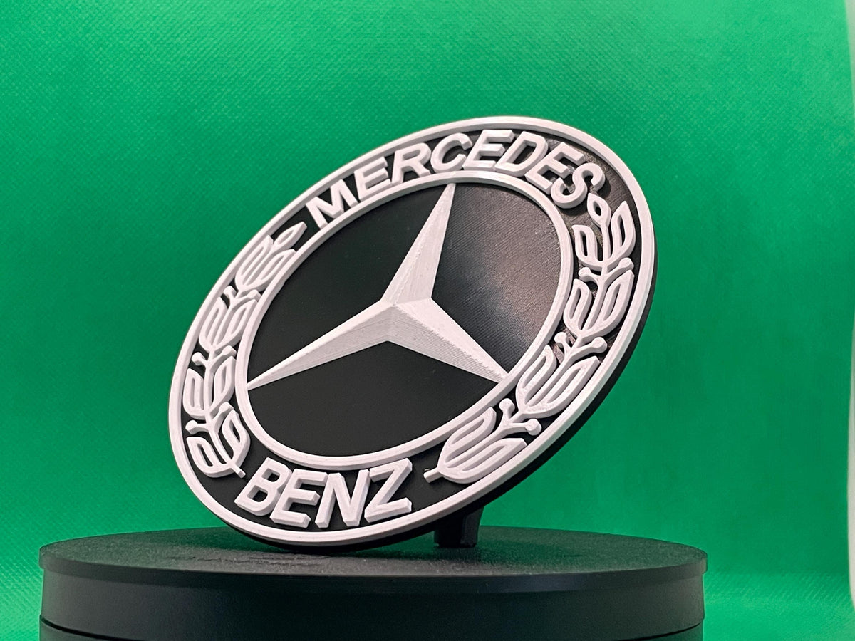 Mercedes Badge Sprinter 06-24 (3D Printed) Benz, Emblem, Camper, Conversion, Work Van, Commercial, Lifestyle, Unique, Reversible