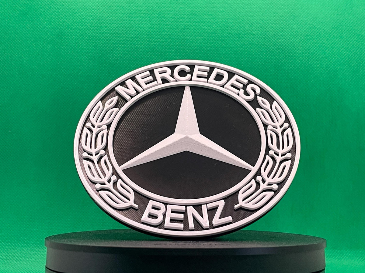 Mercedes Badge Sprinter 06-24 (3D Printed) Benz, Emblem, Camper, Conversion, Work Van, Commercial, Lifestyle, Unique, Reversible