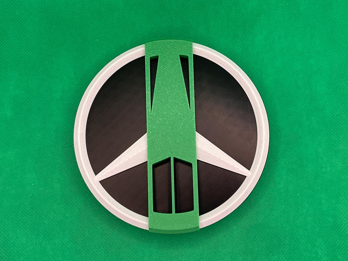 MB Logo Rear Door Split Emblem for Mercedes Sprinter & VW Crafter Vans - Durable, Stylish Replacement Badge for Tyre Carrier - Perfect Fit