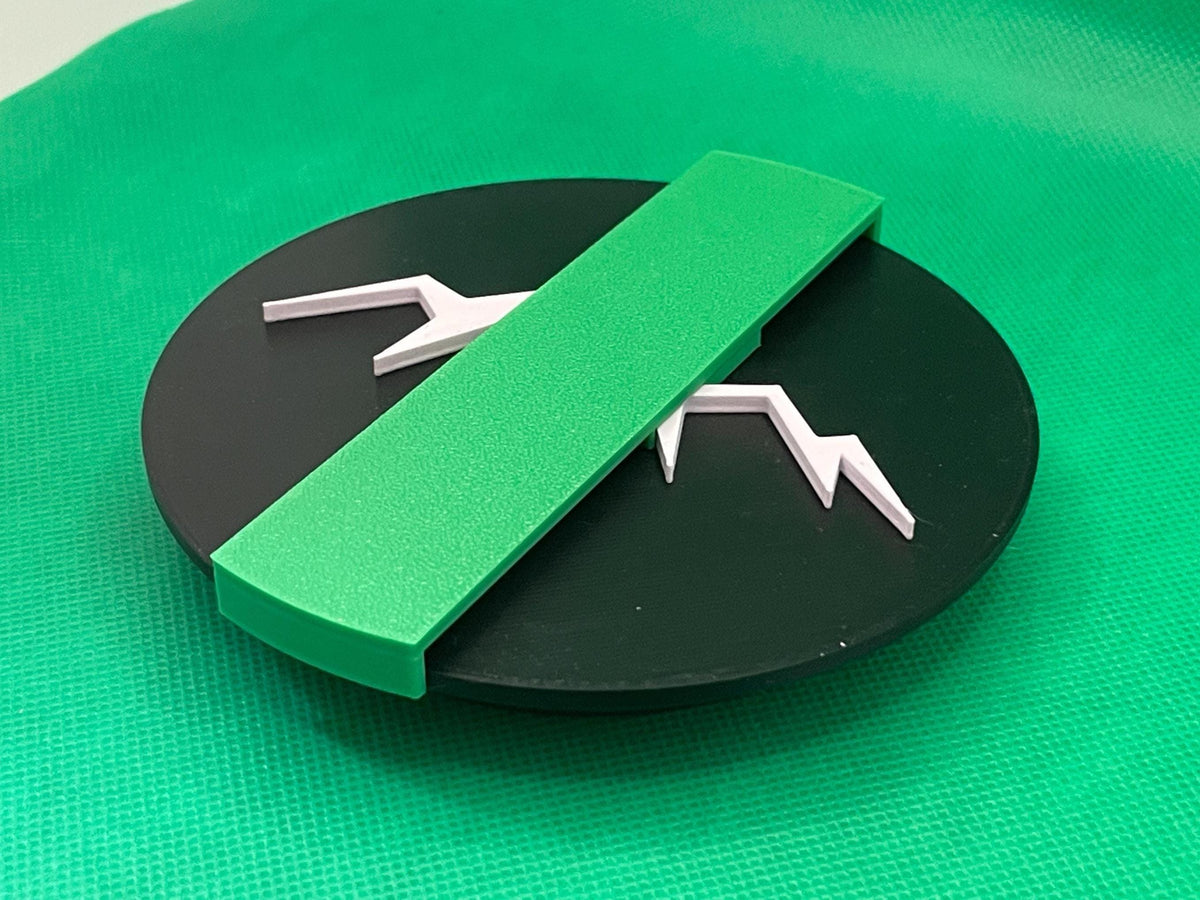 Mountain Rear Door Split Emblem for Mercedes Sprinter & VW Crafter Vans - Durable, Stylish Replacement Badge for Tyre Carrier - Perfect Fit