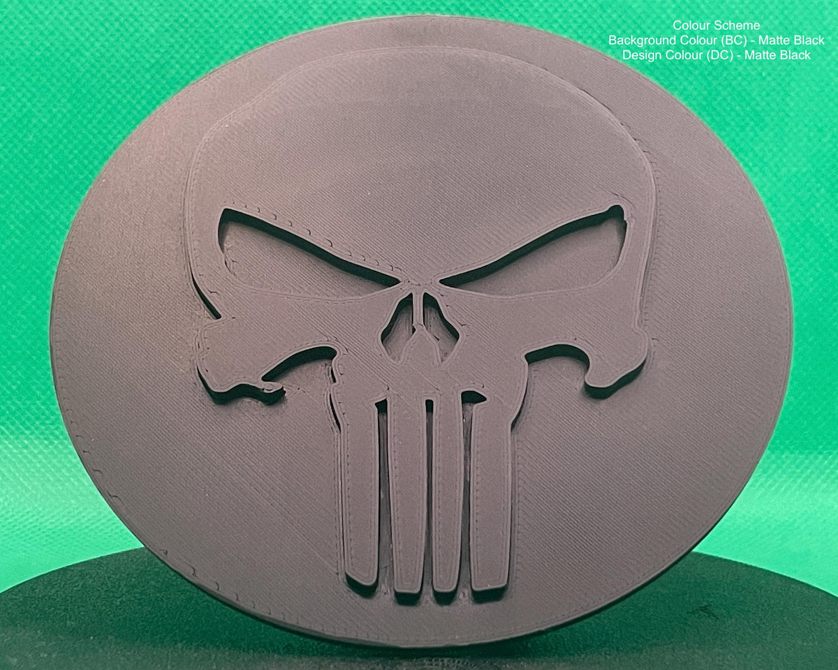 Skull Rear Door Emblem for Mercedes Sprinter & VW Crafter Vans - Direct Fit, Easy Install