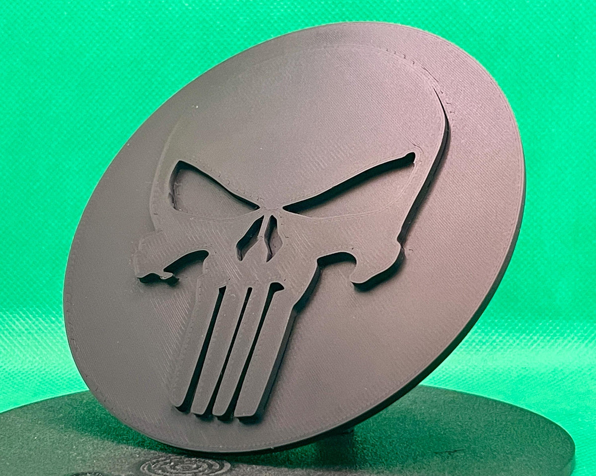 Skull Rear Door Emblem for Mercedes Sprinter & VW Crafter Vans - Direct Fit, Easy Install