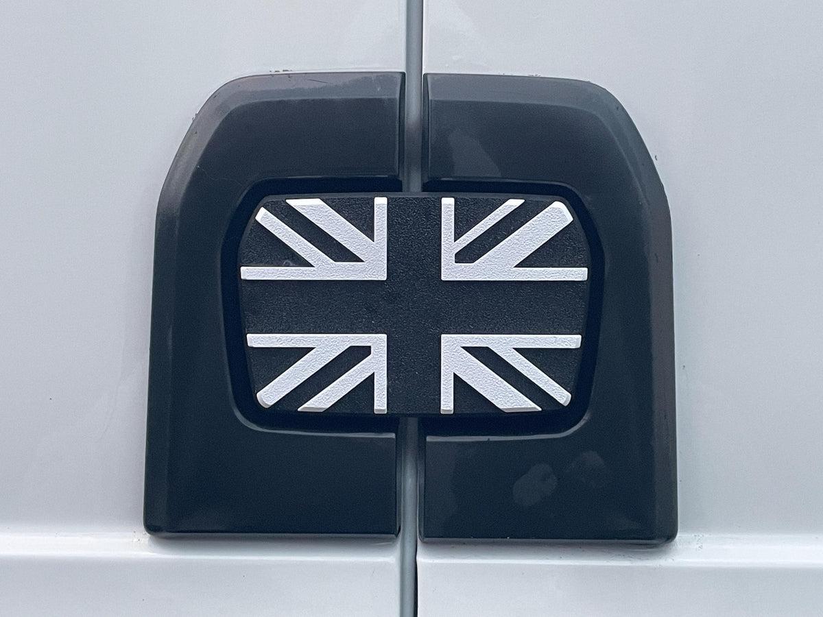 Union Jack Emblem for MAN TGE - Durable, Stylish Replacement Badge - Perfect Fit, Easy Install