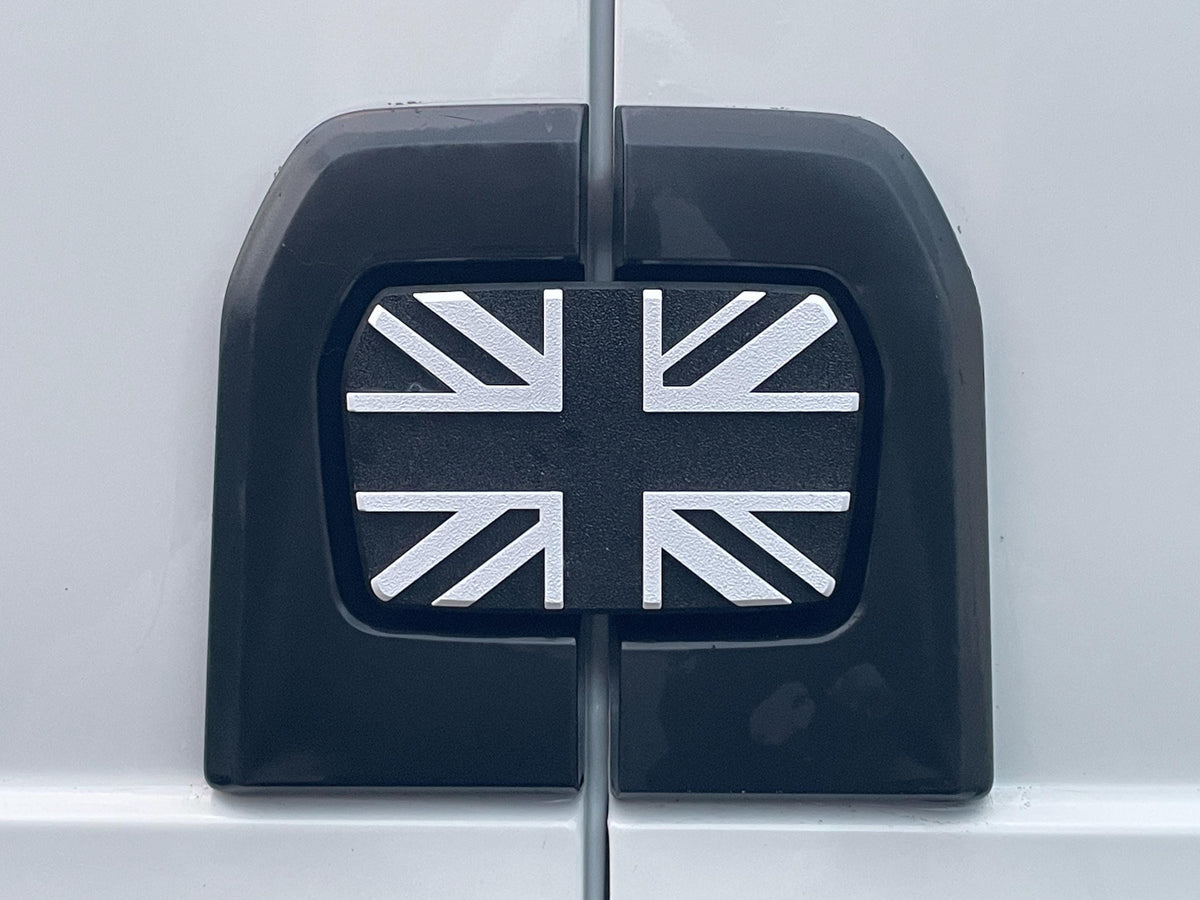 Union Jack Emblem for MAN TGE - Durable, Stylish Replacement Badge - Perfect Fit, Easy Install