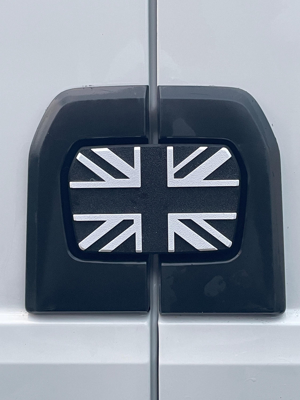 Union Jack Emblem for MAN TGE - Durable, Stylish Replacement Badge - Perfect Fit, Easy Install