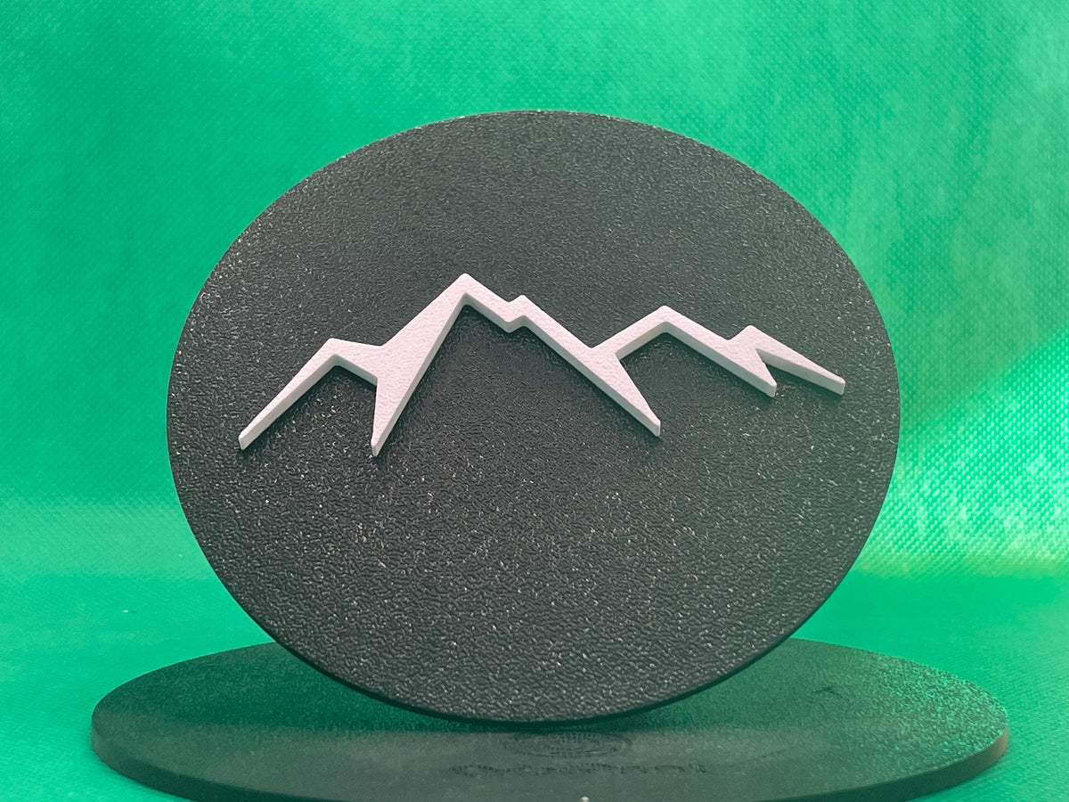 Mountain Rear Door Emblem for Mercedes Sprinter & VW Crafter Vans - Direct Fit, Easy Install