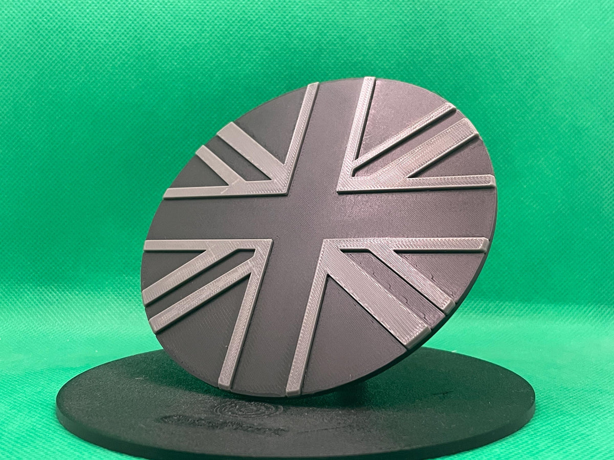 Union Jack Rear Door Emblem for VW Crafter Vans - Durable, Full Replacement - Direct Fit, Easy Install