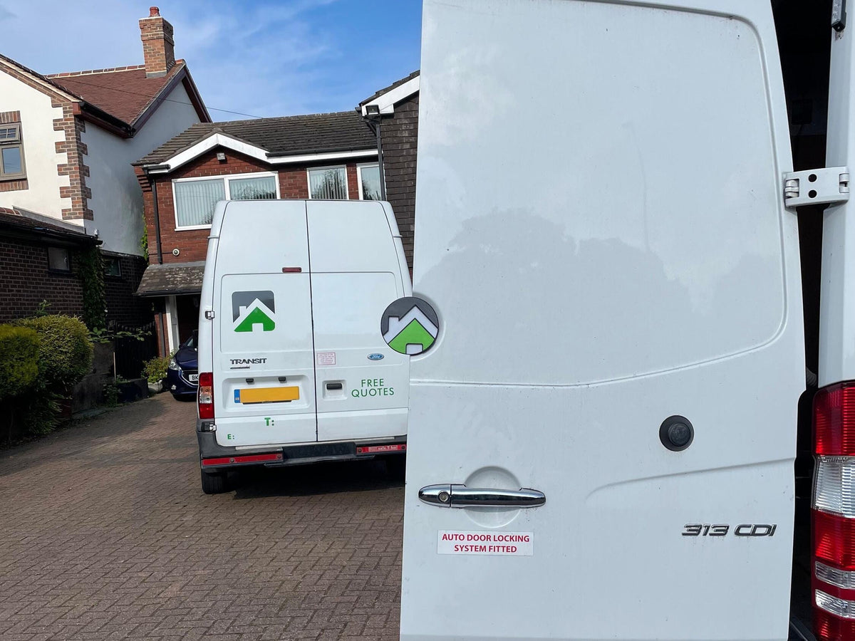 Custom Rear Door Emblem for Mercedes Sprinter & Vw Crafter Vans - Badge - Direct Fit, Easy Install