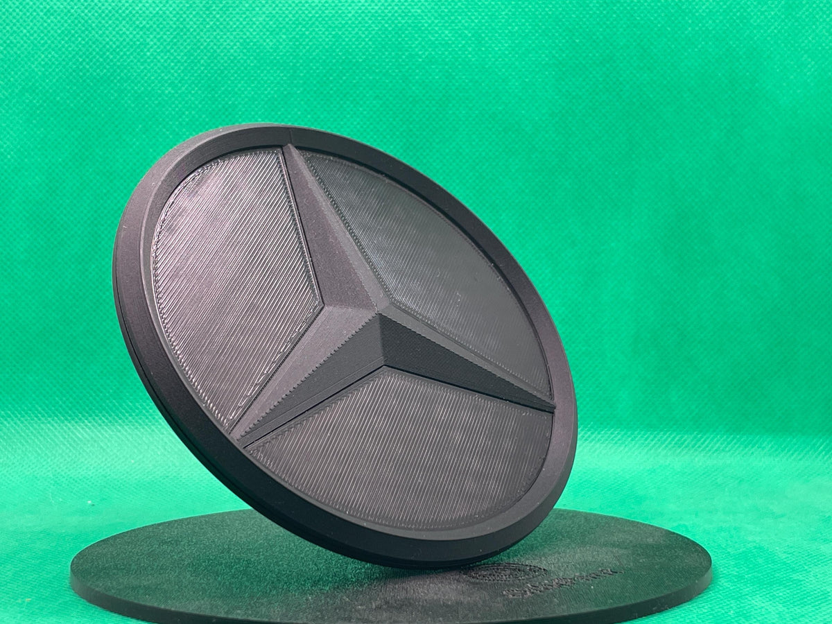 MB Logo Rear Door Emblem for Mercedes Sprinter & VW Crafter Vans - Direct Fit, Easy Install