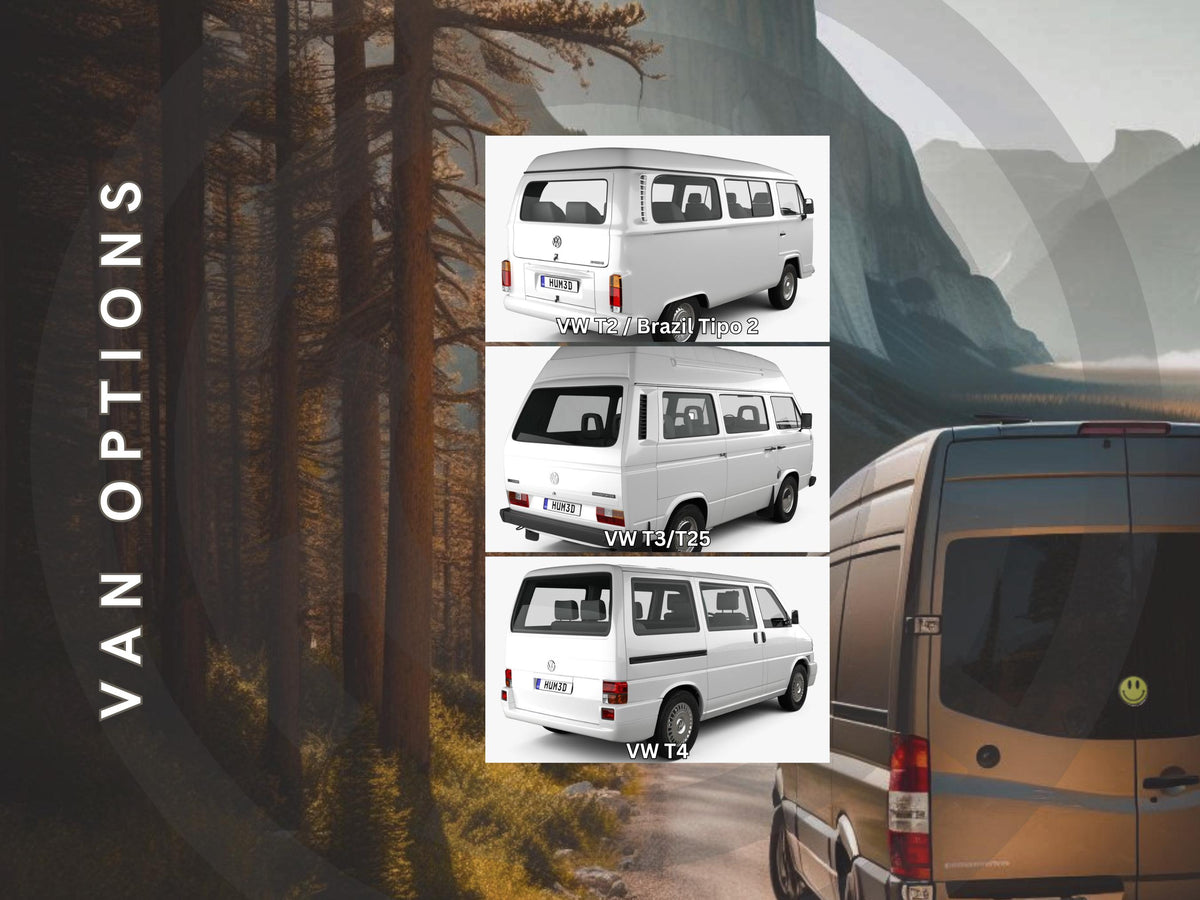 Mulisha Skull T4, T3, T25, T2 110mm for VW Vans - Durable, Full Replacement Badge - Perfect Fit, Gift, Reversible, Rear Door