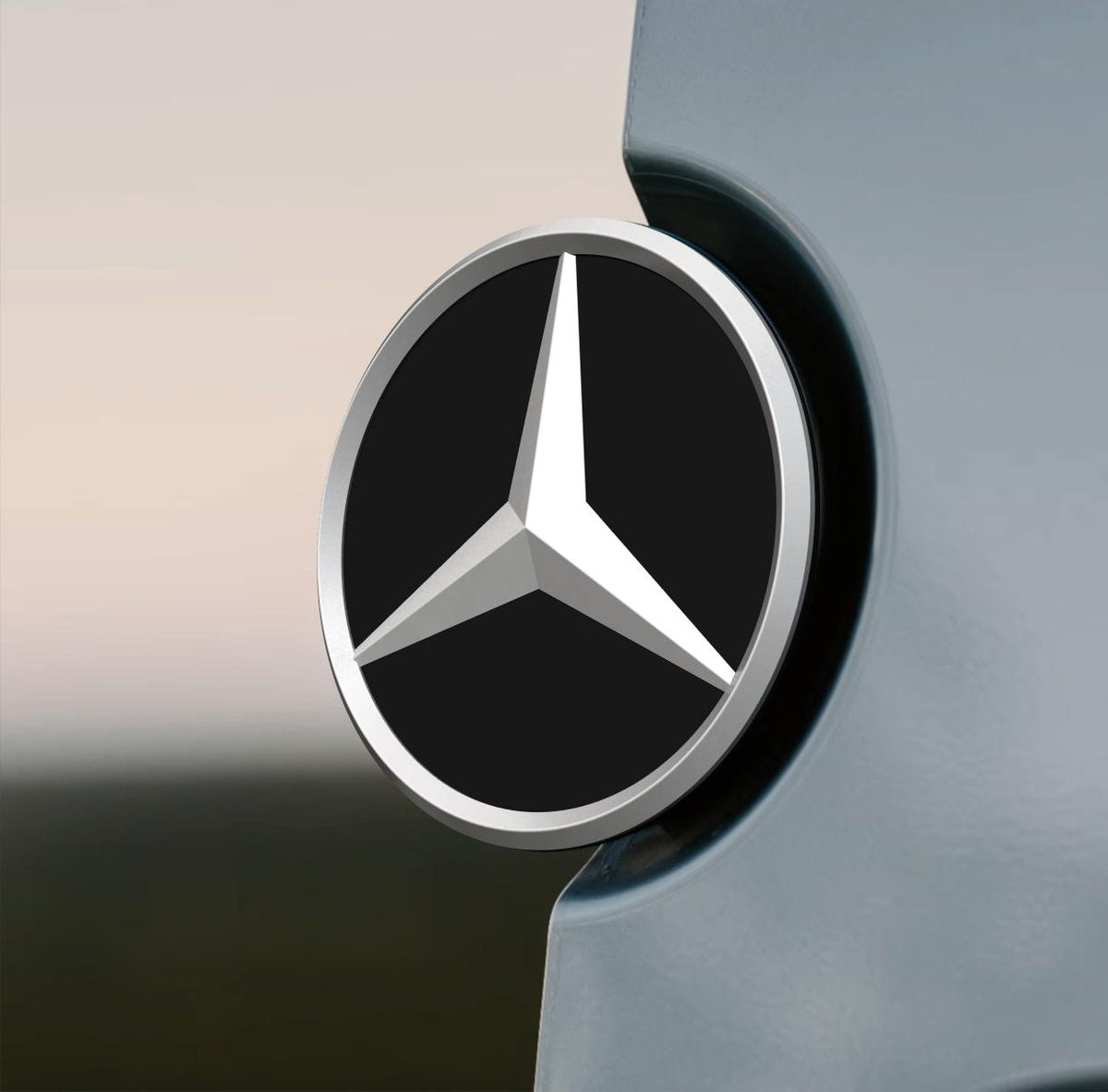 MB Logo Rear Door Emblem for Mercedes Sprinter & VW Crafter Vans - Direct Fit, Easy Install