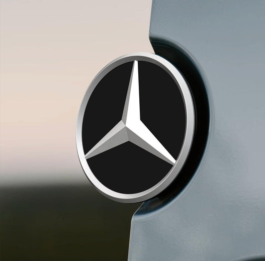 MB Logo Rear Door Emblem for Mercedes Sprinter & VW Crafter Vans - Direct Fit, Easy Install