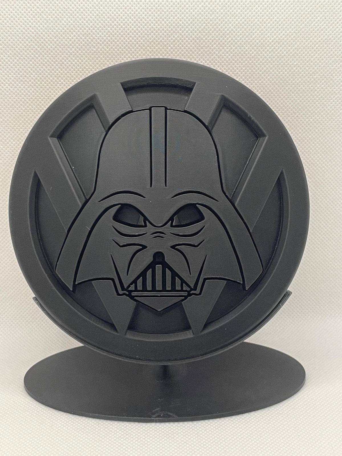 Darth Vader T6/T5/Caddy 130mm/110mm for VW Transporter Emblem - Durable, Replacement Badge - Factory Fit, Reversible, Rear Door
