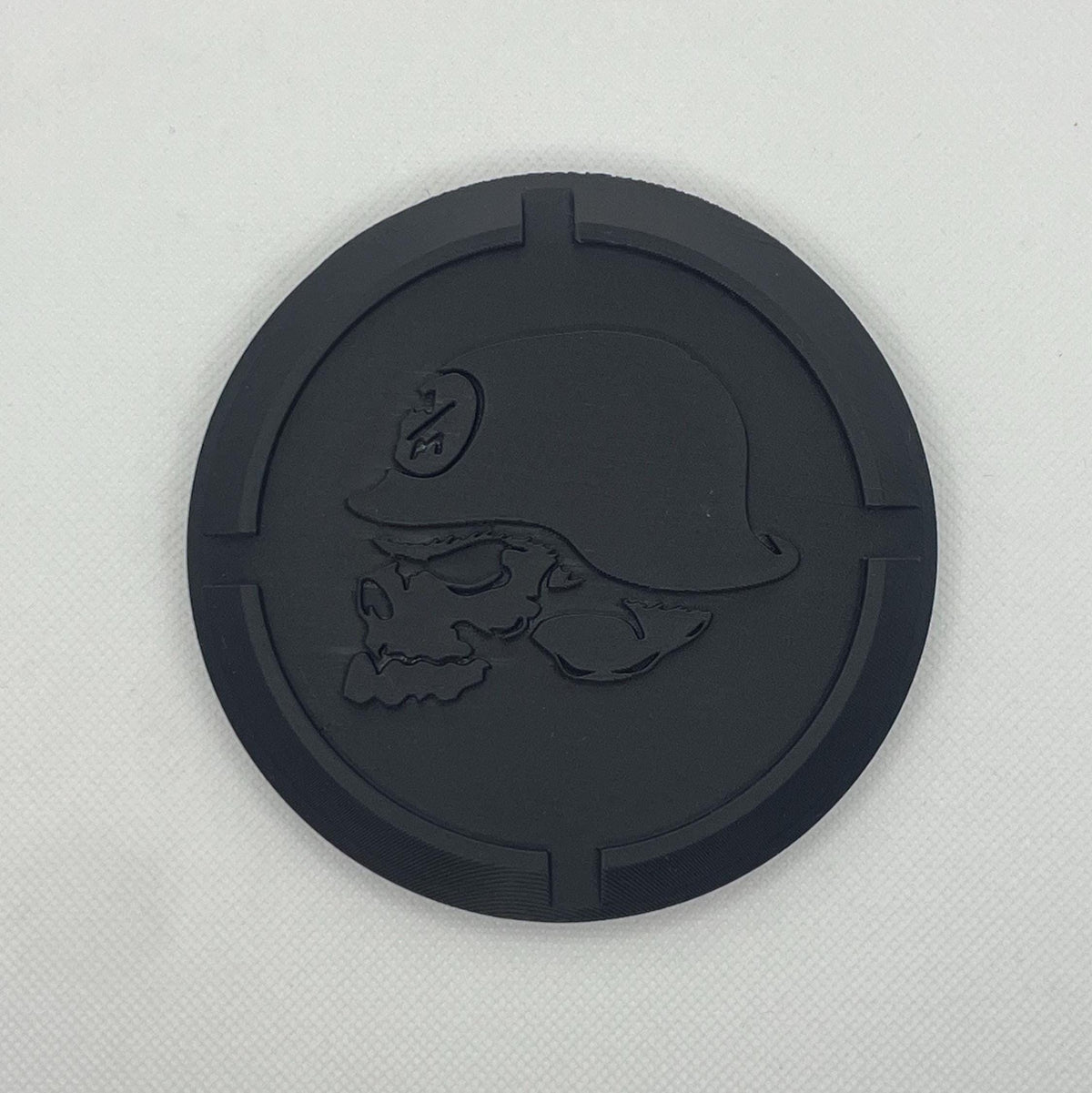 Mulisha Skull T4, T3, T25, T2 110mm for VW Vans - Durable, Full Replacement Badge - Perfect Fit, Gift, Reversible, Rear Door