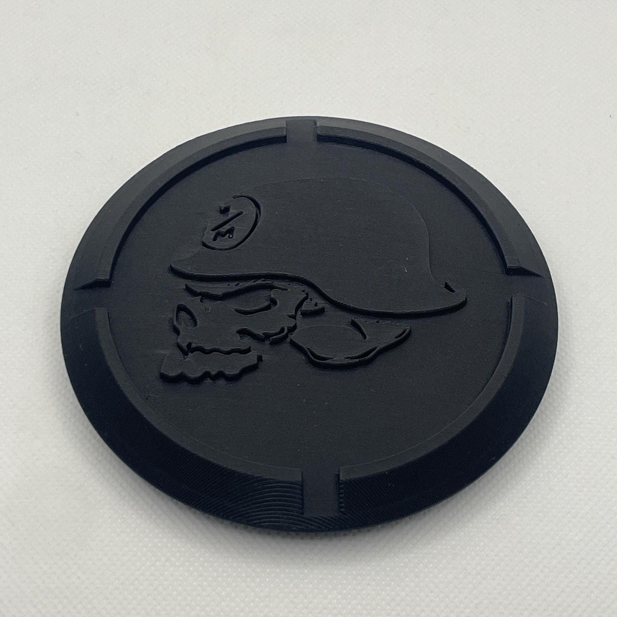 Mulisha Skull T4, T3, T25, T2 110mm for VW Vans - Durable, Full Replacement Badge - Perfect Fit, Gift, Reversible, Rear Door