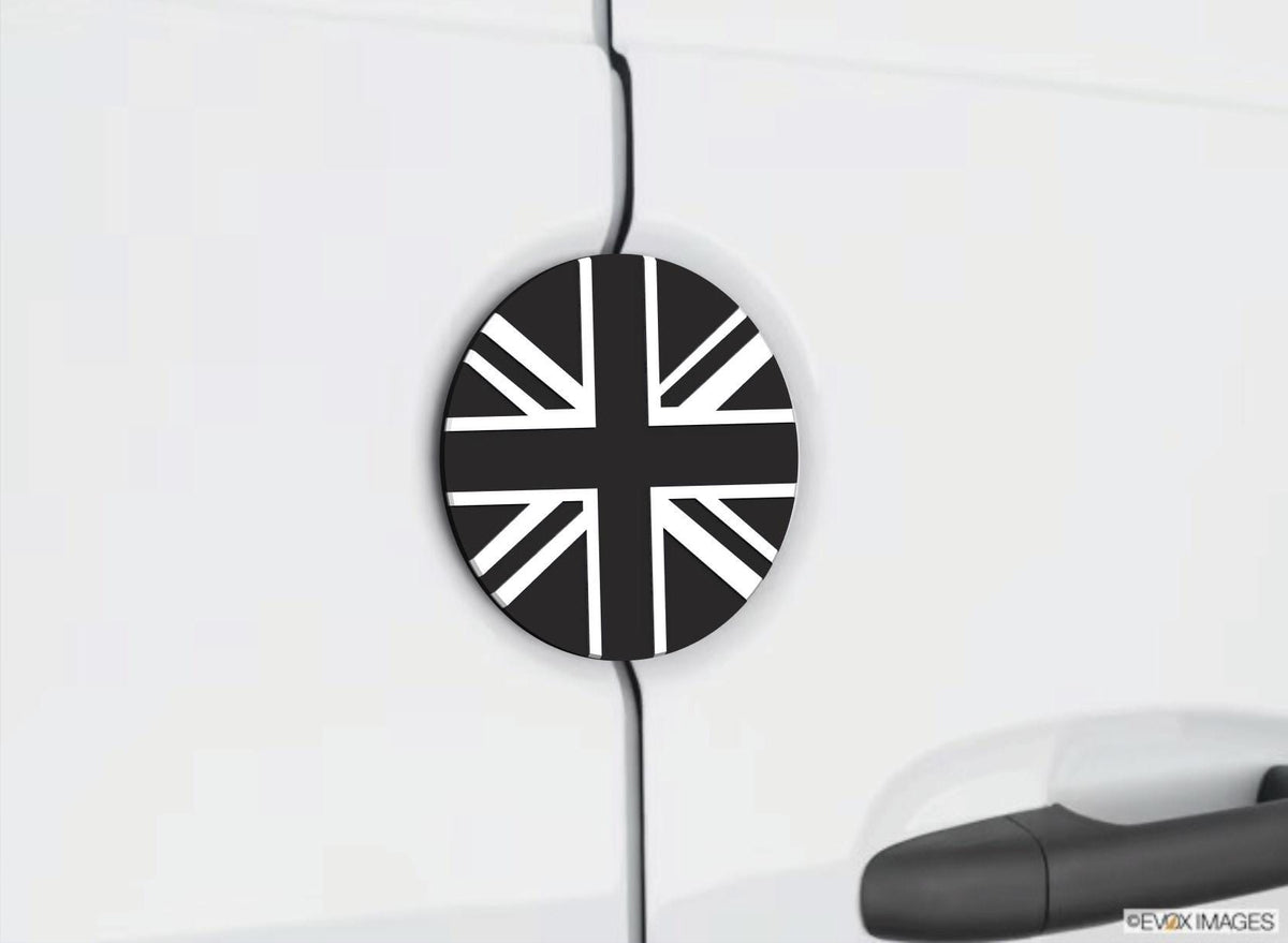Union Jack Rear Door Emblem for VW Crafter Vans - Durable, Full Replacement - Direct Fit, Easy Install
