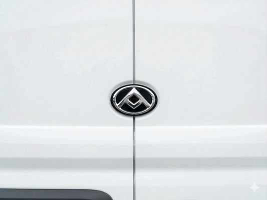Custom Rear Door Emblem for Maxus Deliver 9 Vans - Badge - Direct Fit, Easy Install