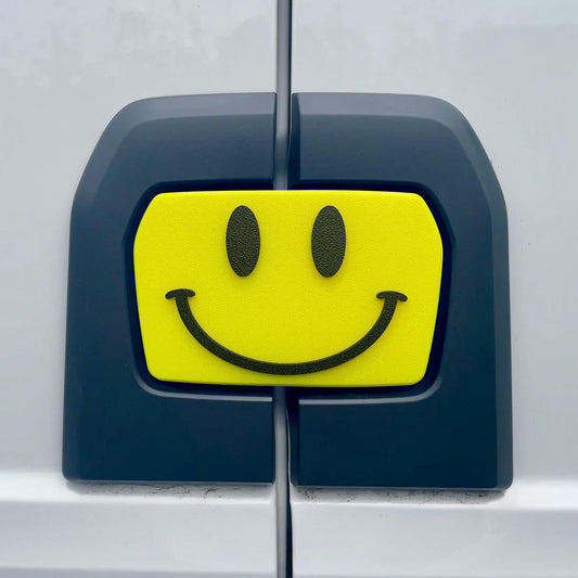 Smiley Rear Door Emblem for MAN TGE - Full Replacement Badge - Direct Fit, Easy Install