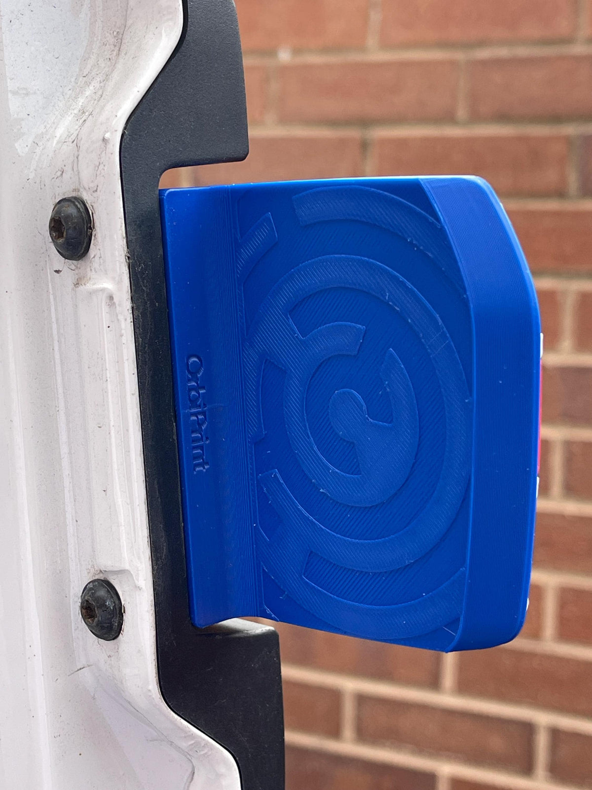 Blue Saltire Emblem for MAN TGE - Durable, Stylish Replacement Badge - Perfect Fit, Easy Install