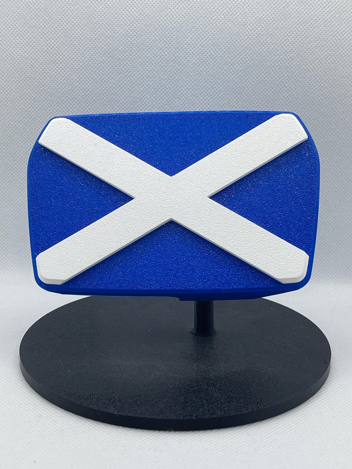 Blue Saltire Emblem for MAN TGE - Durable, Stylish Replacement Badge - Perfect Fit, Easy Install