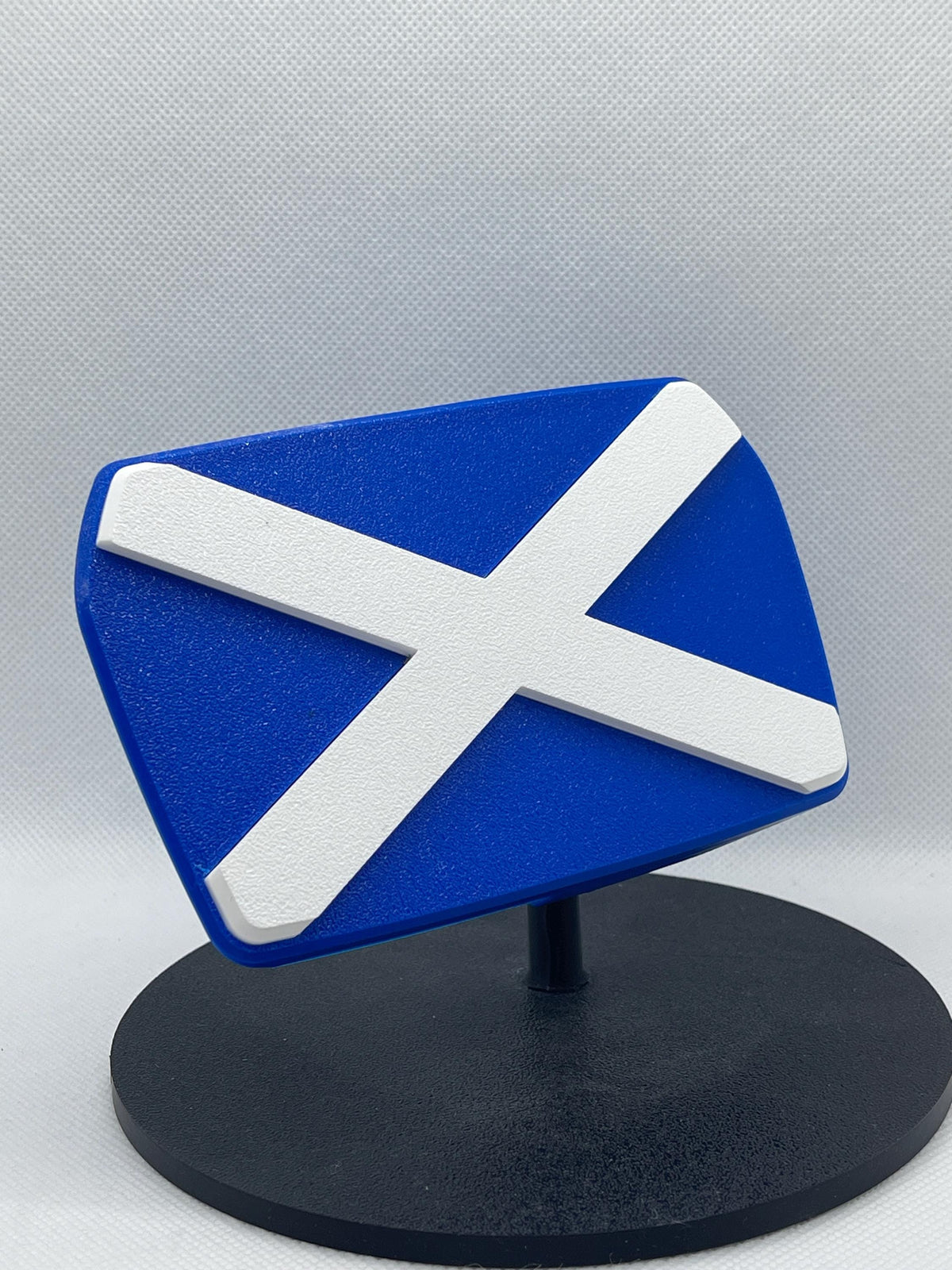 Blue Saltire Emblem for MAN TGE - Durable, Stylish Replacement Badge - Perfect Fit, Easy Install
