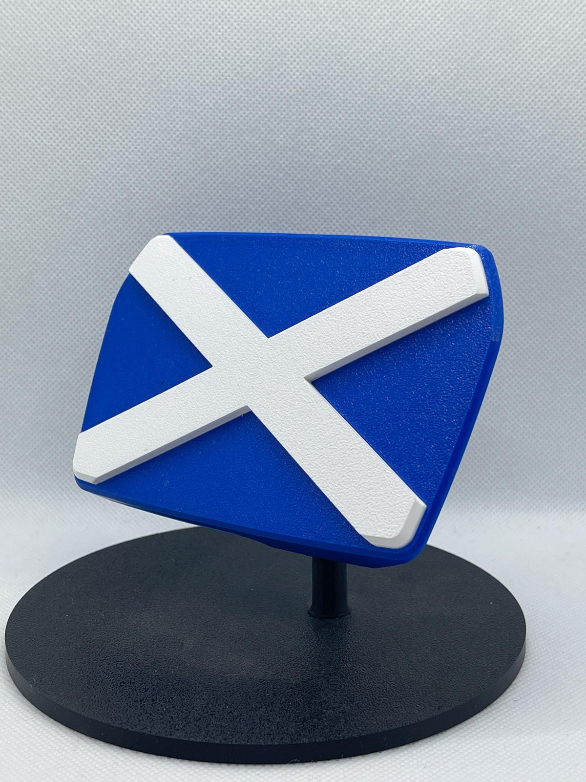 Blue Saltire Emblem for MAN TGE - Durable, Stylish Replacement Badge - Perfect Fit, Easy Install