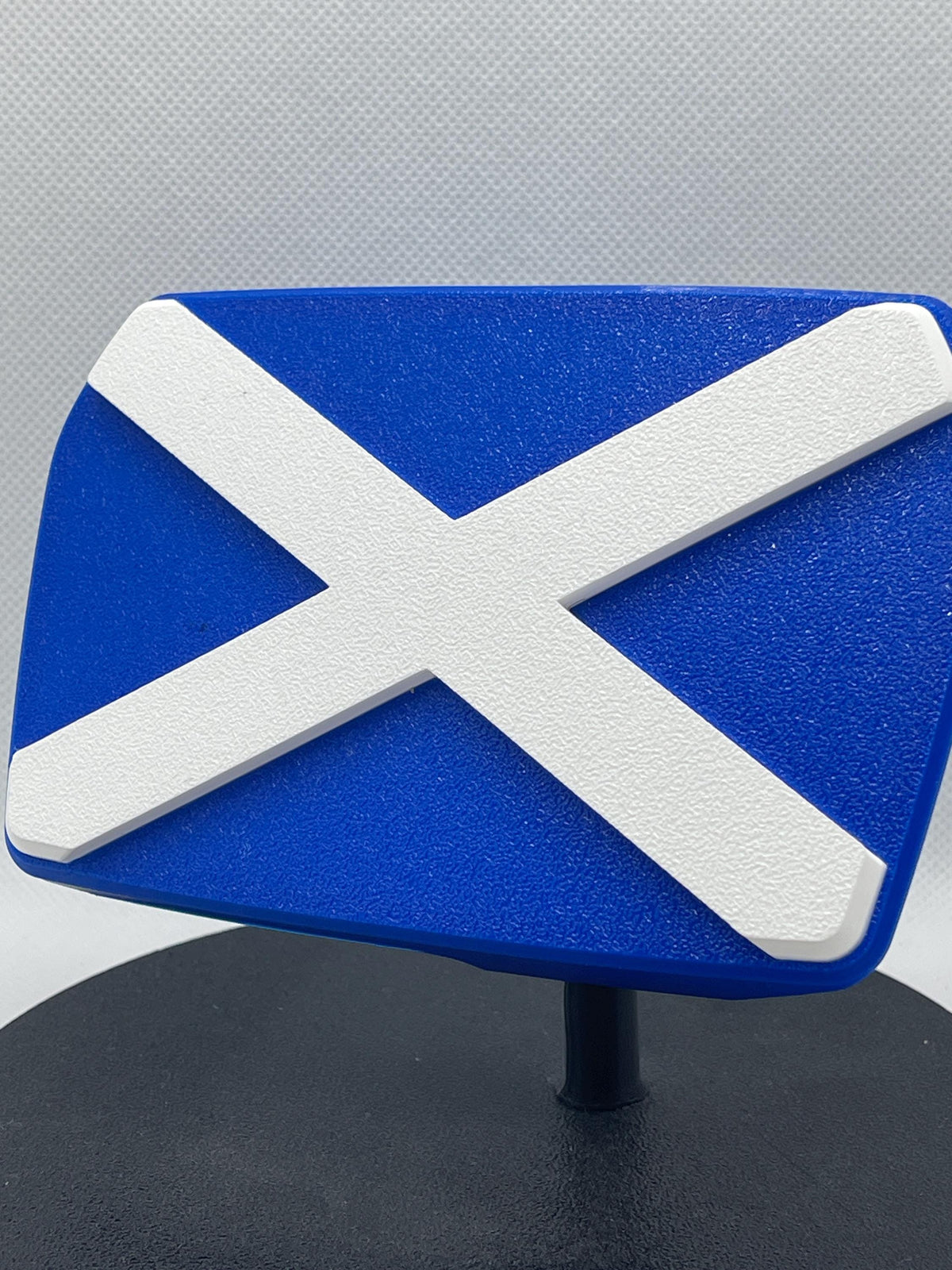 Blue Saltire Emblem for MAN TGE - Durable, Stylish Replacement Badge - Perfect Fit, Easy Install